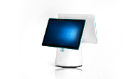 SUNSON-monitor de pantalla táctil dual, impresora térmica todo en uno, con caja registradora pos de 58/80mm