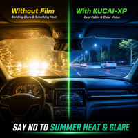 Film teinté pour vitres de voiture KUCAI XP Series 2 plis 1% 3% VLT de haute qualité, isolation thermique 70%, résistance IR 99%, protection solaire teintée