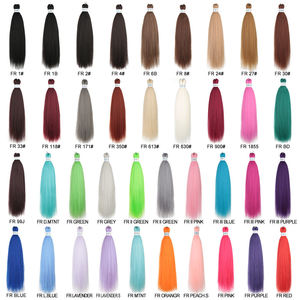 26 "pré étiré <span class=keywords><strong>expression</strong></span> tressage boîte de cheveux tresses crochet cheveux ombre synthétique Ez tresse Extensions de cheveux - Product Image 3