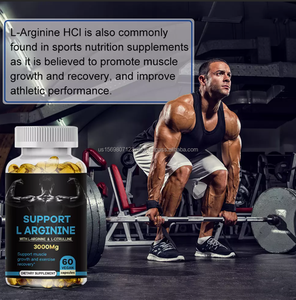 Capsule molle d'L-arginine OEM, complément alimentaire sportif pour adultes, qualité alimentaire - Product Image 2