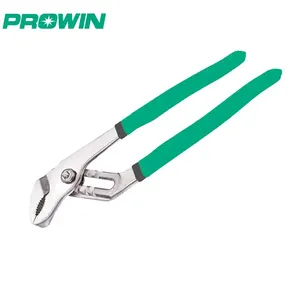 Tang pompa air baja krom Vanadium, kunci pas pipa tombol cepat, Tang pompa air