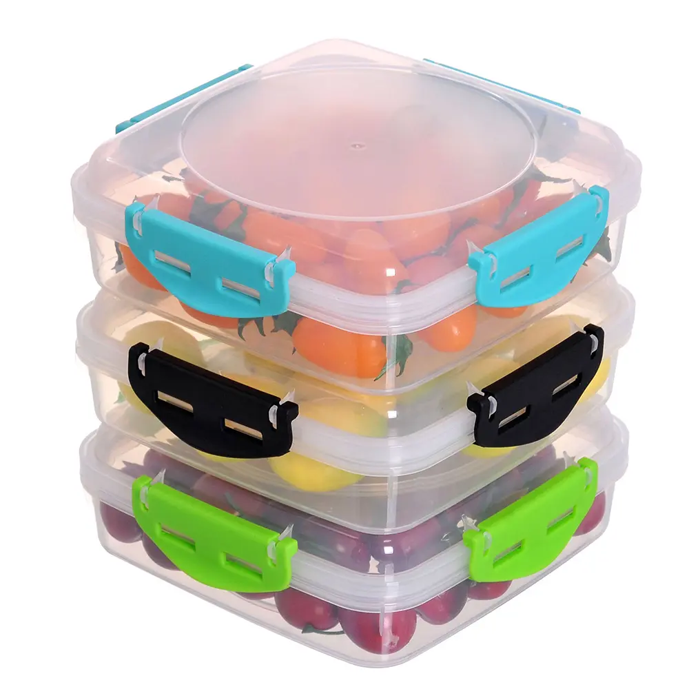 Kotak Makan Siang Plastik, Tempat Menyimpan Makanan Bento dan Tiffin