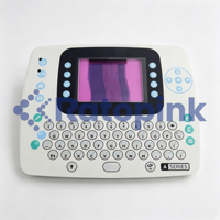 Ratopink DB-SEN2425 Clavier de remplacement de type D 320i russe, compatible avec les imprimantes Domino A320i/A420i/A520i CIJ