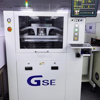 Machine d'impression de pâte à souder SMT entièrement automatique à commande logique programmable (PLC) Imprimante de pochoirs SMT GSE Imprimante de circuits imprimés
