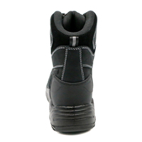 Chaussures de sécurité tactiques MAXITOUGH en cuir nubuck imperméables et antidérapantes avec embout en fibre de verre pour la randonnée et la construction (vente en gros)