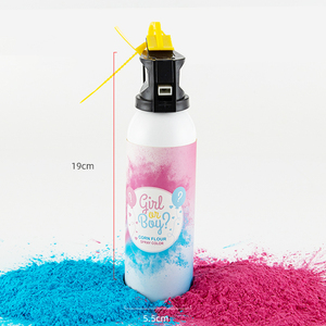 Nouveau design à la mode bébé douche fumée fête Popper tireur rose et bleu poudre vaporisateur sexe révéler <span class=keywords><strong>extincteur</strong></span> - Product Image 3