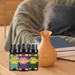 Hot-selling OEM/OEM Manufacturer Wholesale Pure Natural Eucalyptus <b>Oil</b> <b>Set</b> Fragrance Organic Body Massage Scented Candle - Product Image 5