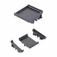 Módulo de Marco PCB Enchufable Wanjie SP7, Soportes para Riel DIN de 68 mm de Ancho, Carcasa para Riel DIN, Montaje de Placa de Circuito, PA66 Verde