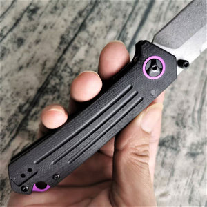 Cuchillo plegable CK EDC, cuchillo de bolsillo multifunción de alta dureza, autodefensa, portátil, para supervivencia al aire libre, uso doméstico, camping, frutas - Product Image 3