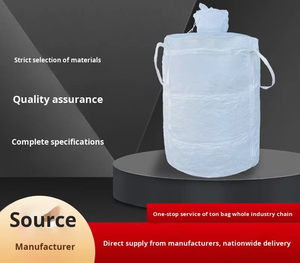 أكياس FIBC مسطحة متينة وقابلة للتنفس مع فوهة تحميل، مصنوعة من البولي بروبيلين البكر القابل لإعادة التدوير للحبوب الزراعية والخدمات اللوجستية (500 كجم-1000 كجم) - Product Image 5