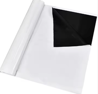 Film Panda noir et blanc/couverture de fosse d'ensilage feuille de plastique d'ensilage/Film de serre de blocage de lumière 100%