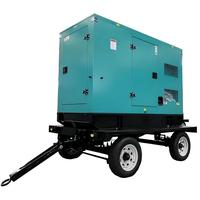 Harga Pabrik Generator Diesel Weichai Tipe Mobile 64kW 80kVA 50Hz/60Hz dengan ATS untuk Daya Cadangan Darurat Pusat Data