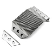 Acier au carbone de qualité supérieure # 96 mini-lames utilitaires pour couteaux à découper, couteaux utilitaires et outils de bricolage