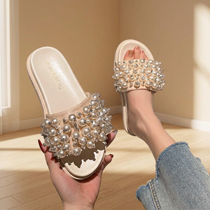 Nouvelles Arrivées – Sandales plates tressées pour femme, style Rome, à brides croisées, résistantes, imperméables et respirantes, idéales pour la plage – Vente en gros - Product Image 3