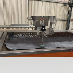 Machine de découpe à jet d'eau CNC 5 axes QIANRUI, moteur de haute précision, roulement, équipement <span class=keywords><strong>industriel</strong></span> 380V, marbre, granit - Product Image 2