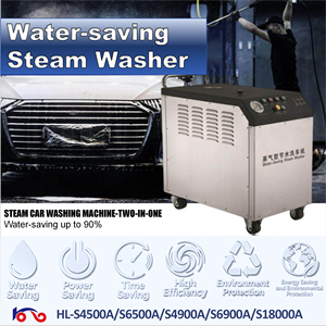 Idropulitrice a Vapore ad Alta Pressione - Pulizia a Secco con Doppio Tubo ad Acqua Calda <span class=keywords><strong>per</strong></span> Tappeti e Motori - Product Image 2