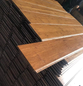 Parquet in Bamboo Strand Woven Carbonizzato al Miglior Prezzo per Interni Eco-Forest Consegna Rapida Certificato CE Decking a Incollaggio - Product Image 3