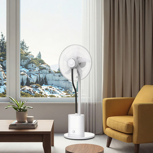 <span class=keywords><strong>Ventilador</strong></span> de <span class=keywords><strong>Torre</strong></span> LED recargable solar de 25W, diseño de pedestal sin escobillas con batería de litio, refrigeración por aire eléctrica para aplicaciones RV - Product Image 3