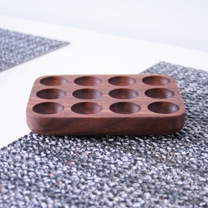 Distributeur d'œufs rectangulaire en bois massif fait main, 12 emplacements, support de rangement rustique pour œufs, idéal pour la décoration de cuisine de ferme, prix abordable - Product Image 6