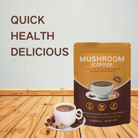 Café de Hongos 7 en 1 de Alta Calidad con Polvo de Reishi y Maitake, Superalimento