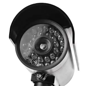 Dummy אבטחת CCTV Dummy מצלמה 2600B מזויף מצלמה עם LED אור