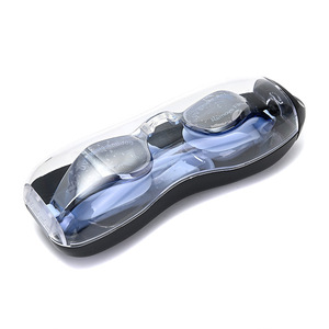 Lunettes de natation anti-buée en silicone, imperméables, électroplaquées, équipement de natation unisexe pour adultes 3002 - Product Image 1