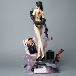 Nuovo commercio all'ingrosso Boa Hancock prendere la pistola imperatore femminile un personaggio Sexy Pvc Anime figure mobili abbigliamento GK 1/4 con scatola - Product Image 5