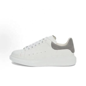 Zapatos Casuales de Alta Calidad con Suela Gruesa de Goma, Diseño Moderno, Mocasines Otoñales Blancos, Zapatillas Deportivas - Product Image 2