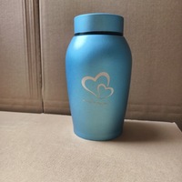 Nouveaux cercueils funéraires en acier inoxydable pour animaux de compagnie (chats et chiens) pour l'exportation transfrontalière, diverses tailles, design moderne, scellés, fabriqués en Chine