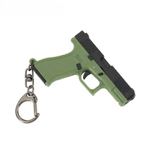 Porte-clés pistolet miniature <span class=keywords><strong>Glock</strong></span> G18 populaire de 6,5 cm et 13 g pour collection de cosplay - Product Image 4