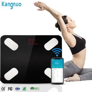 Top Intelligent 180Kg 396Lb Blue歯Body Fat Weight Digital Electronic Weighing Scale