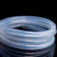 Tuyau flexible en silicone transparent de qualité alimentaire, à longueur personnalisée, pour la production de lait et de bière