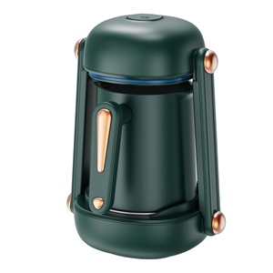 Máquinas de café inteligentes de fábrica OEM, cafetera turca anti-derrame, cafetera eléctrica personal de acero inoxidable - Product Image 3