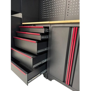 Système d'armoires de rangement modulaires pour garage <span class=keywords><strong>Pro</strong></span> Tools de 4,5 m, série d'atelier OEM/OBM, capacité de charge de 200 kg, garantie de 3 ans - Product Image 4