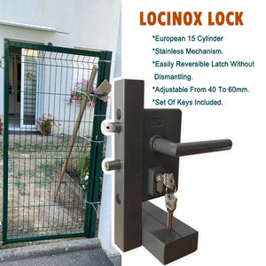 Valla de Hierro 3D con Recubrimiento en Polvo, Valla Soldada Antioxidante, Puerta Metálica Anticorrosión para Jardín, Patio Trasero, Valla de Seguridad para Exteriores - Product Image 3