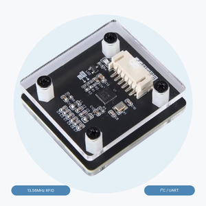 <span class=keywords><strong>RC522</strong></span> โมดูลเครื่องอ่าน <span class=keywords><strong>RFID</strong></span> โมดูลเครื่องอ่านการ์ด NFC <span class=keywords><strong>I2C</strong></span> UART สำหรับอาร์ดูโน่การควบคุมการเข้าถึงโครงการอัจฉริยะ - Product Image 1
