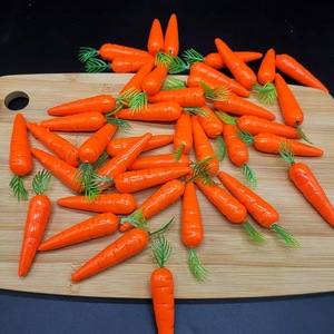 Modèle de mini-carotte artificielle en mousse, <span class=keywords><strong>fruits</strong></span> factices pour accessoires de photographie, ornements décoratifs - Product Image 2