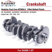 RACEORLY 06J105021P 06J105021F Vilebrequin pour VW Audi EA888 1.8T CEA CDA CCU 2013-2016