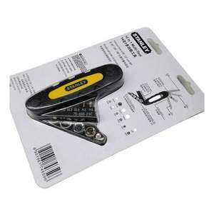 Herramienta de combinación portátil <span class=keywords><strong>Stanley</strong></span> 14 herramientas de acero funcionales en 1 6 cabezas de destornillador 4 mangas cuchillo Sierra archivo y abrebotellas - Product Image 6