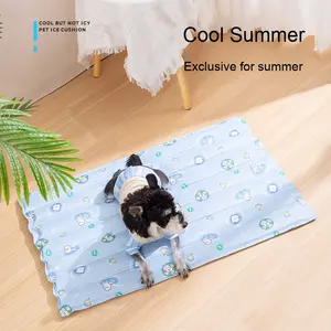 Pet Cat & <span class=keywords><strong>Dog</strong></span> Kühlnest Kissen Sommer Eis matte Verdickte Biss beständige PVC-Decke Schlaf matte Pet <span class=keywords><strong>Cooling</strong></span> <span class=keywords><strong>Pad</strong></span> - Product Image 4