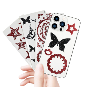 Trang trí nhà trẻ em nghệ thuật và hàng thủ công DIY Nguồn cung cấp bướm tự dính EVA bọt long lanh dán - Product Image 1