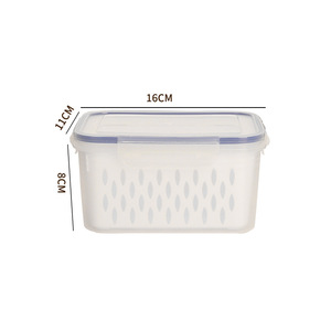 Nhà Máy lô Nhật bản-phong cách hai lớp tươi-thủ môn cấp thực phẩm nhựa lưu trữ nhà bếp container cống cho tủ lạnh sử dụng - Product Image 6