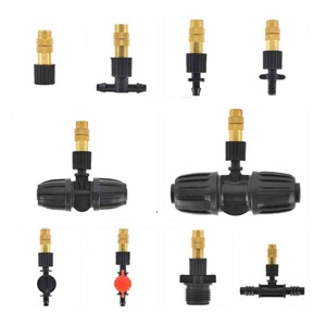Micro Drip Irrigation Misting 4/7 PVC Brass Sprinkler Garden Tool Spray Misting Nozzle Garden Watering System Accessories - Product Image 3