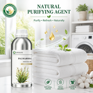 <span class=keywords><strong>Huile</strong></span> <span class=keywords><strong>Essentielle</strong></span> de Palmarosa Purifiante Naturelle (Cymbopogon Martini) pour la <span class=keywords><strong>Lessive</strong></span> Fraîche et les Formules de Nettoyage Domestique - Product Image 1
