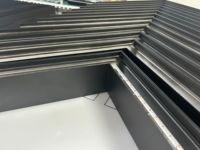 Lustre populaire en aluminium avec télécommande, luminaire suspendu linéaire reconfigurable pour plafond