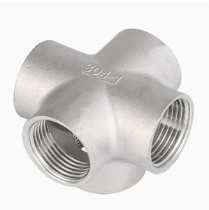 Carp Journey Factory Conexión de Tubería Colectora de Agua Roscada Hembra de Cinco Vías 3D Clase 150 para Villa/Tratamiento de Agua - Product Image 4