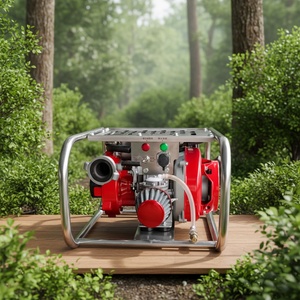 ปั๊มน้ำแบบพกพาแรงดันสูงจากผู้ผลิตโดยตรง พร้อมคุณสมบัติยกน้ำสูง สำหรับการชลประทานและการดับไฟป่า - Product Image 1