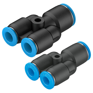 FESTO QSY Push-in Pneumatic Fitting QS series Air Hose Fitting Pneumatic Component for Compressed Air System - Product Image 4