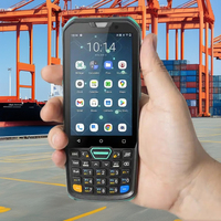 Mindeo M40 PDA Android 13 Terminal de données mobile Scanner de codes à barres 2D 4 pouces 3 + 32 Go IP68 pour la logistique