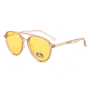 Twooo T1164 New Fashion Double Bridge HD Shades Lunettes de soleil polarisées pour hommes - Product Image 6